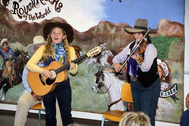 Kristyn Harris & Rodeo Kate at Texas Cowboy Poetry Gathering