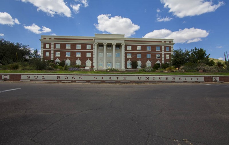 Front of Sul Ross State University | Alpine, Texas