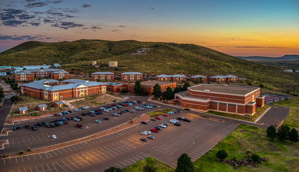 Sul Ross Campus at Dawn | Alpine, Texas